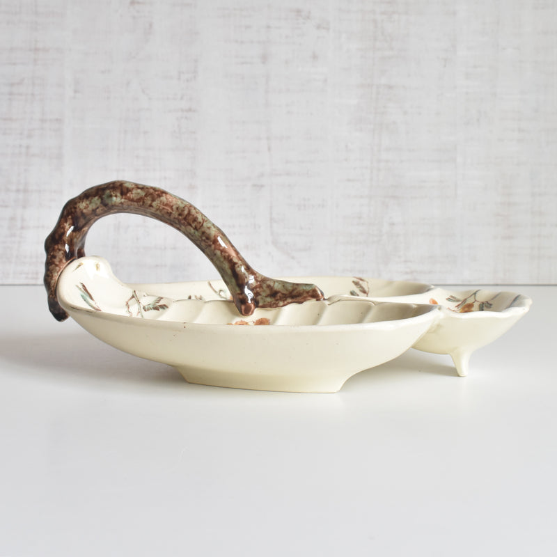 アンティーク仕切り付きプレート（マンディアン）KGリュネヴィル　MIMOSA(ミモザ）