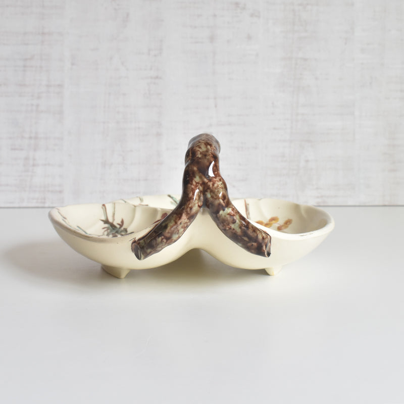 アンティーク仕切り付きプレート（マンディアン）KGリュネヴィル　MIMOSA(ミモザ）