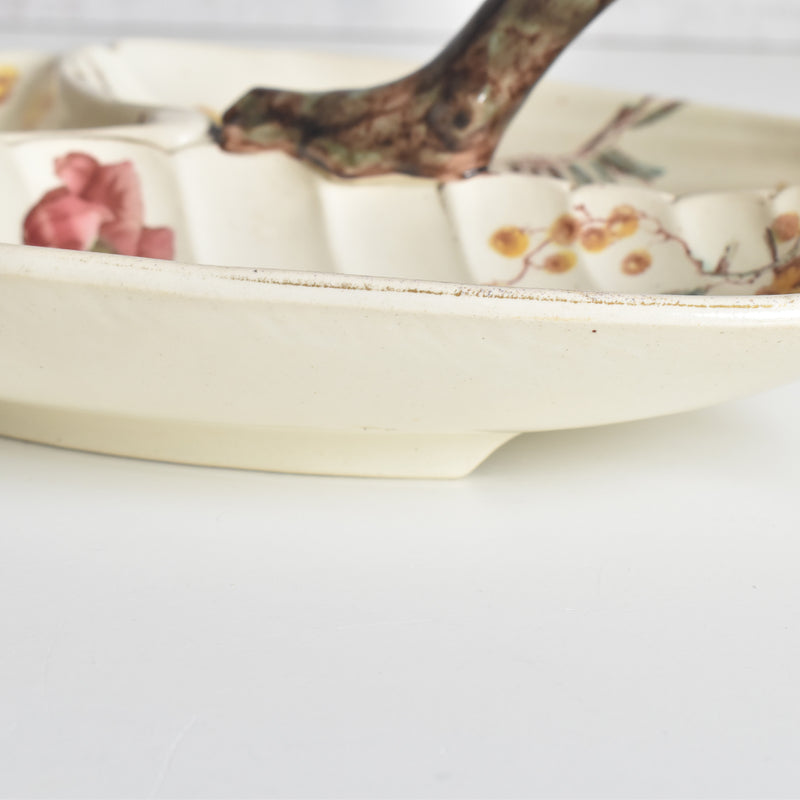 アンティーク仕切り付きプレート（マンディアン）KGリュネヴィル　MIMOSA(ミモザ）