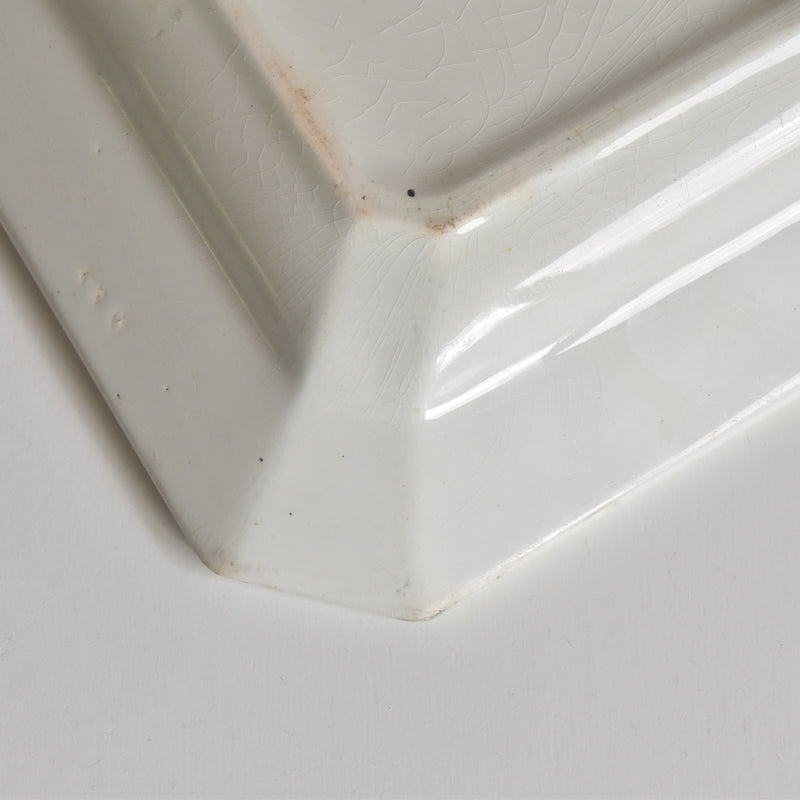 Antique Rectangular Plate Luneville