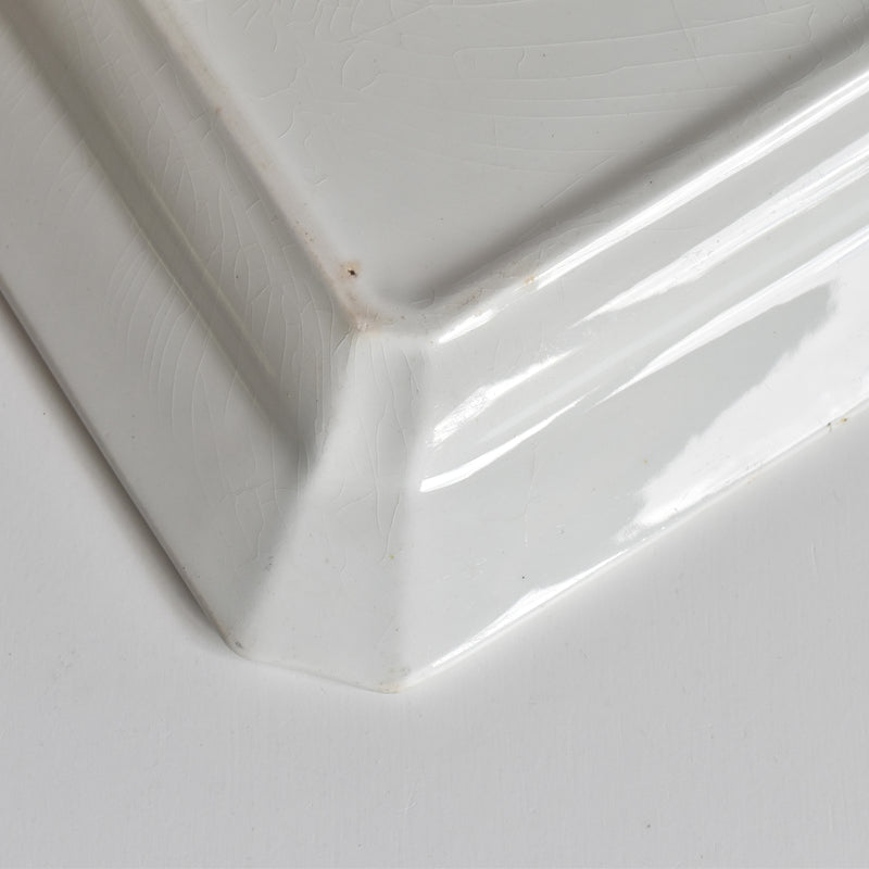 Antique Rectangular Plate Luneville