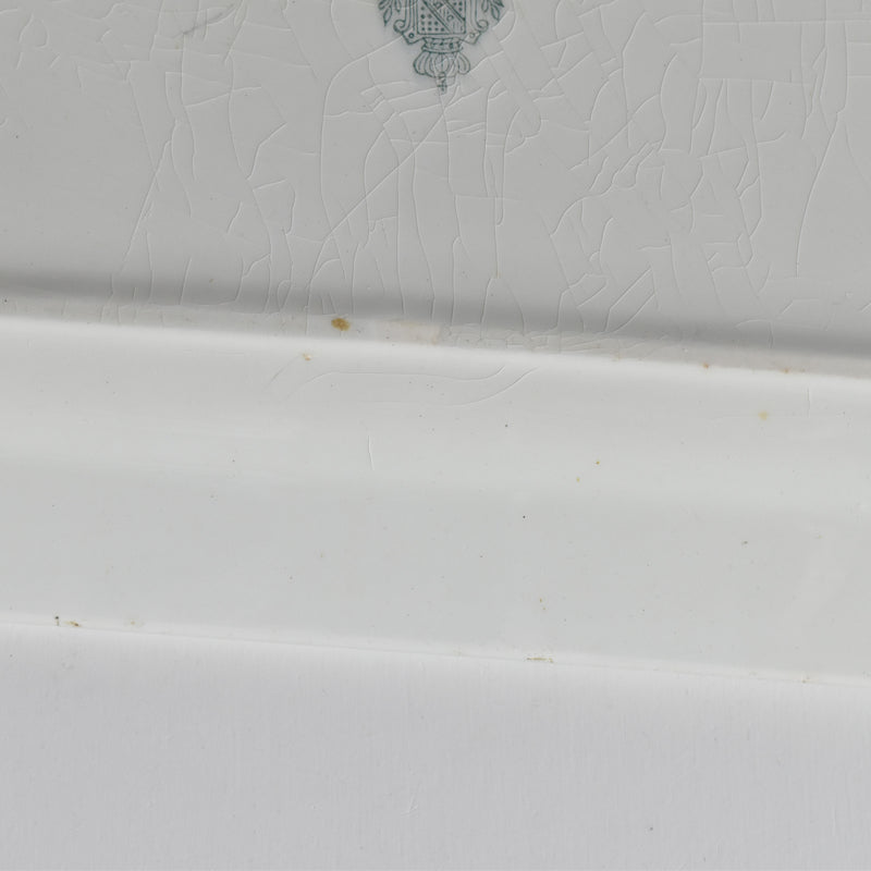 Antique Rectangular Plate Luneville