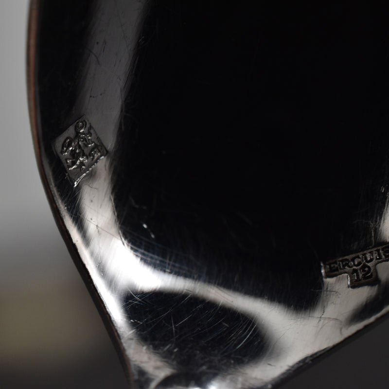 Vintage Silver-Plated Mocha Spoon Ercuis