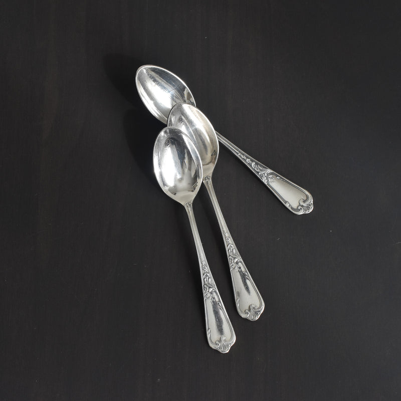 Vintage Silver-Plated Mocha Spoon Ercuis