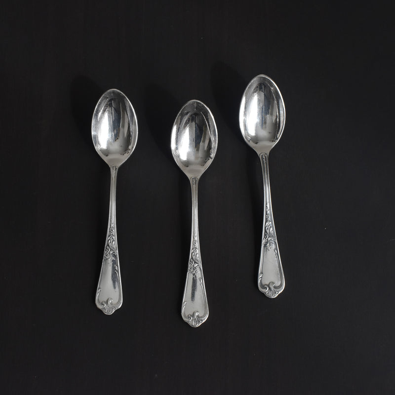 Vintage Silver-Plated Mocha Spoon Ercuis