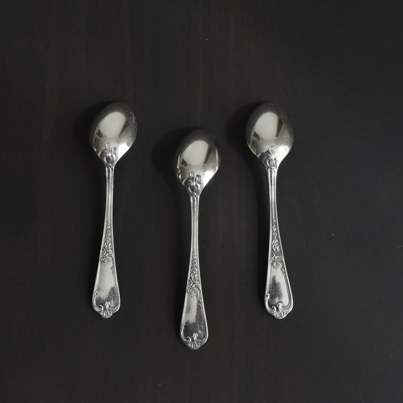Vintage Silver-Plated Mocha Spoon Ercuis