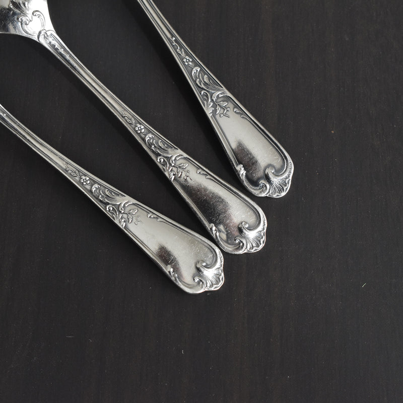 Vintage Silver-Plated Mocha Spoon Ercuis