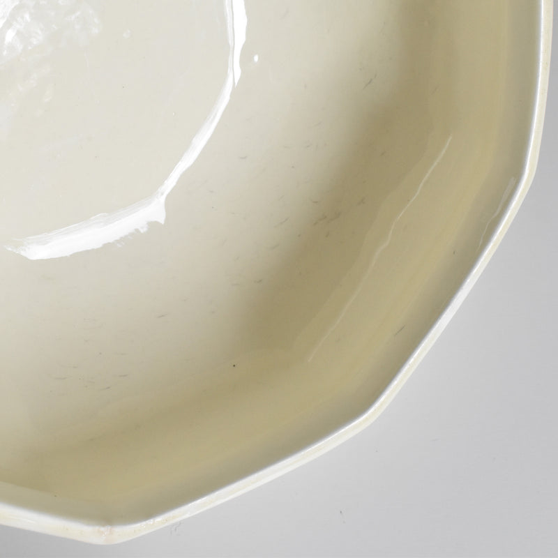 Vintage soup tureen (without lid) - Montereau Octagonal