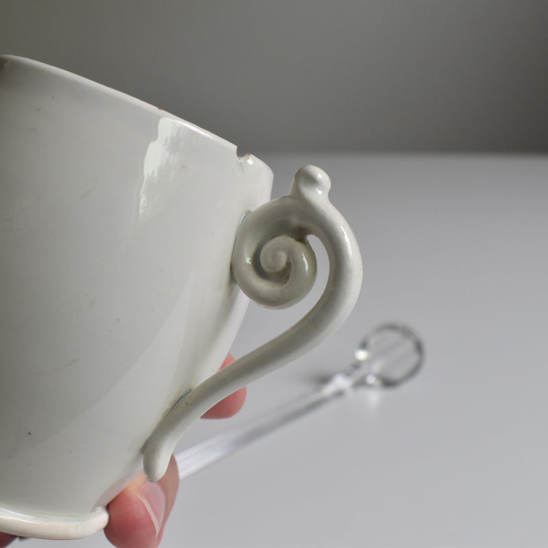 アンティークマスタードポット クレイユ＆モントロー