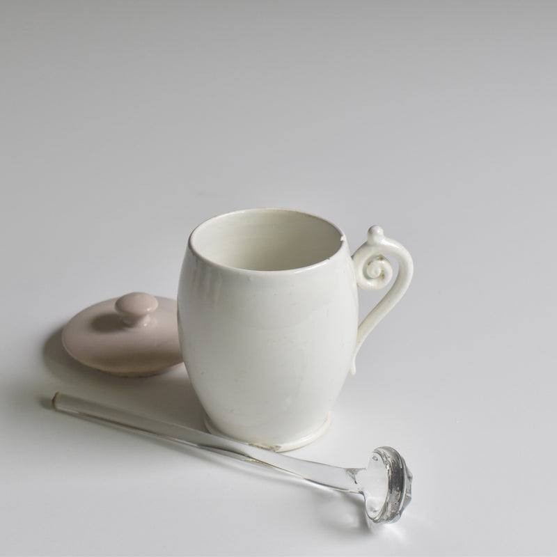 アンティークマスタードポット クレイユ＆モントロー