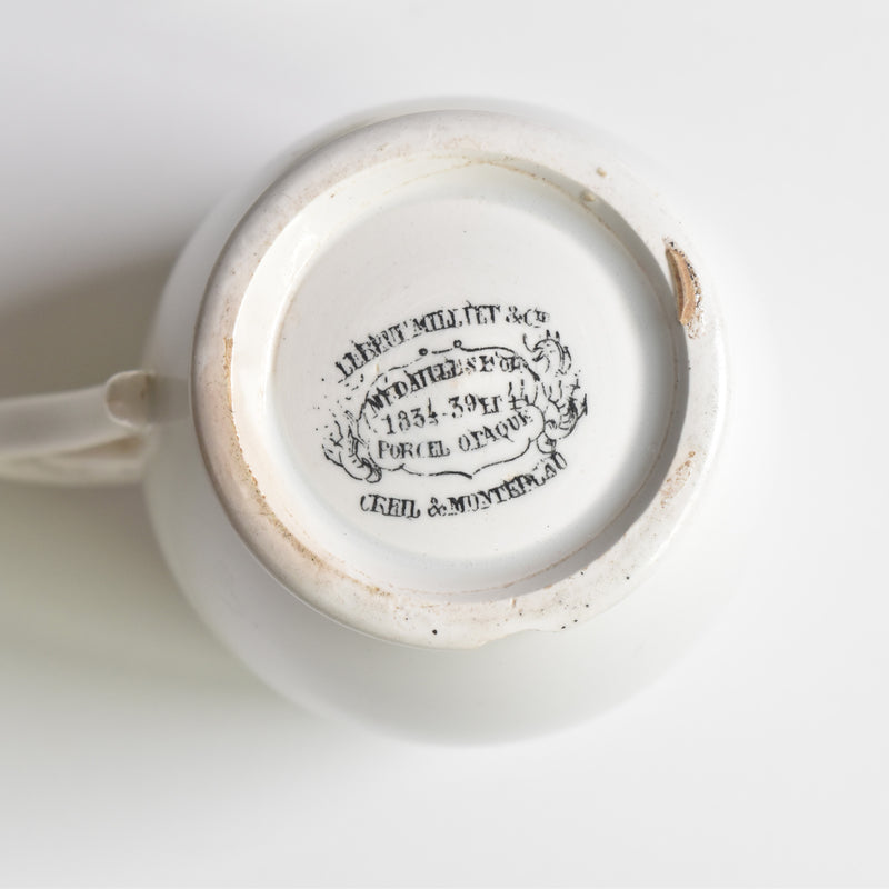 アンティークマスタードポット クレイユ＆モントロー