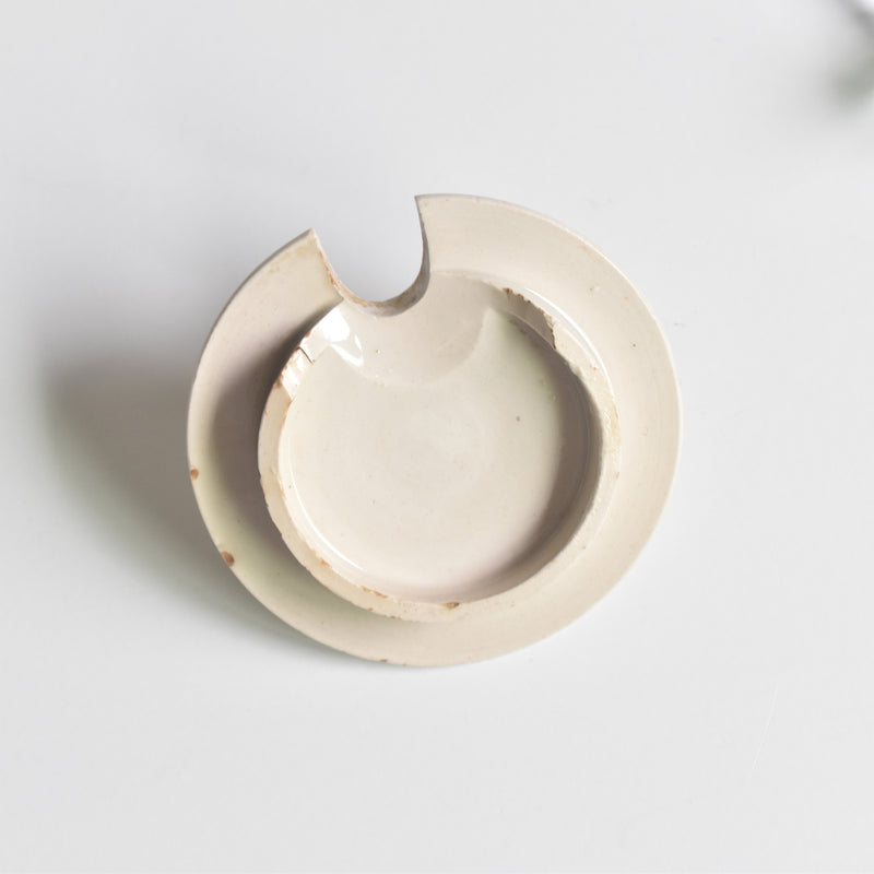 アンティークマスタードポット クレイユ＆モントロー