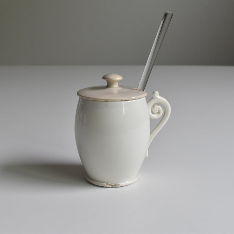 アンティークマスタードポット クレイユ＆モントロー