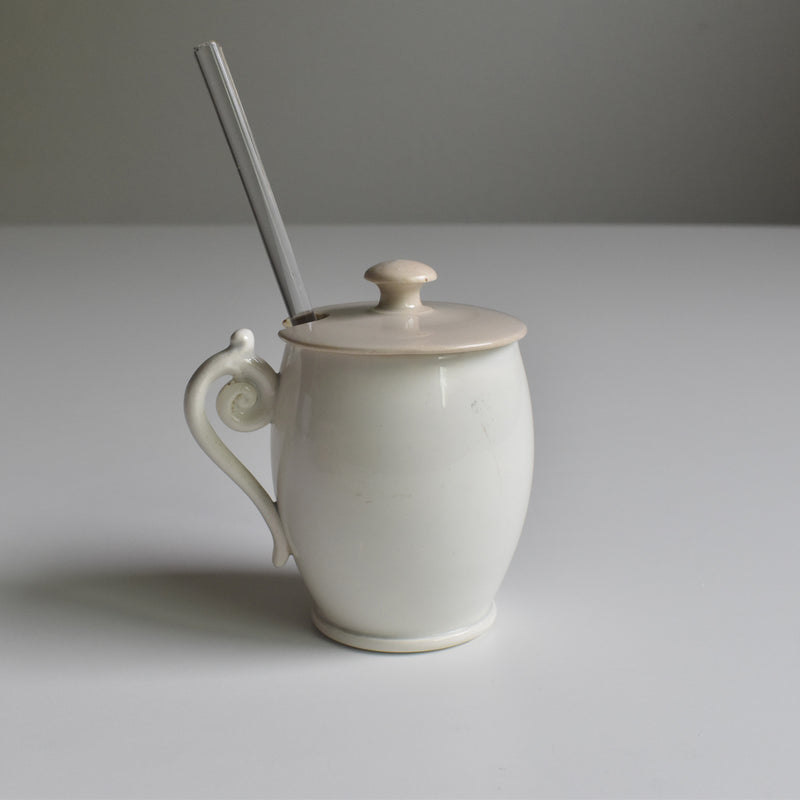 アンティークマスタードポット クレイユ＆モントロー