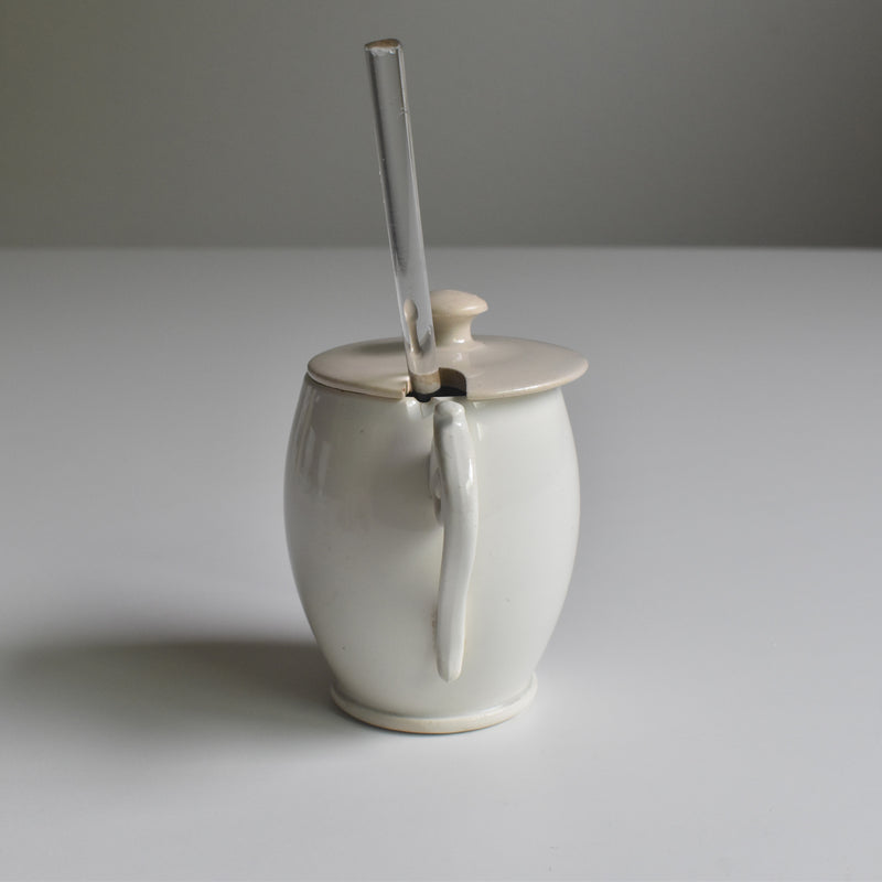 アンティークマスタードポット クレイユ＆モントロー