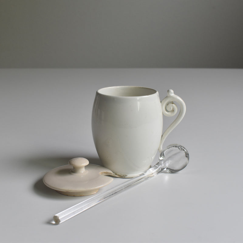 アンティークマスタードポット クレイユ＆モントロー