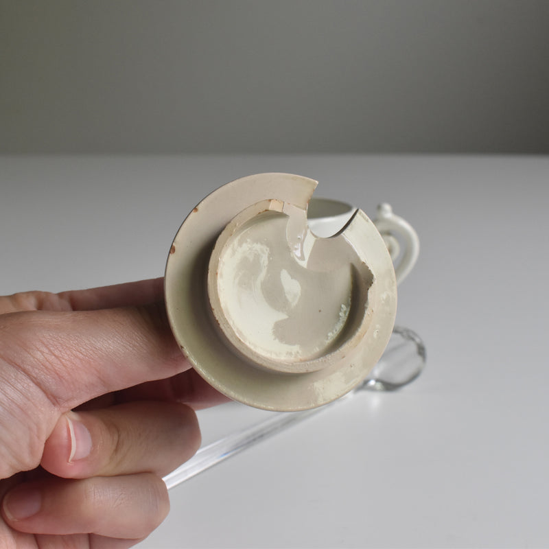 アンティークマスタードポット クレイユ＆モントロー