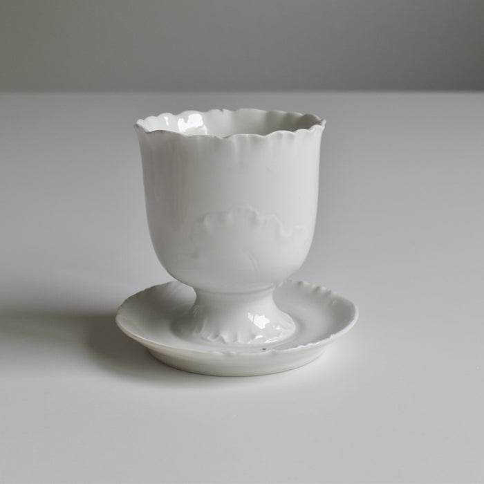 アンティークマスタードポット アビランド