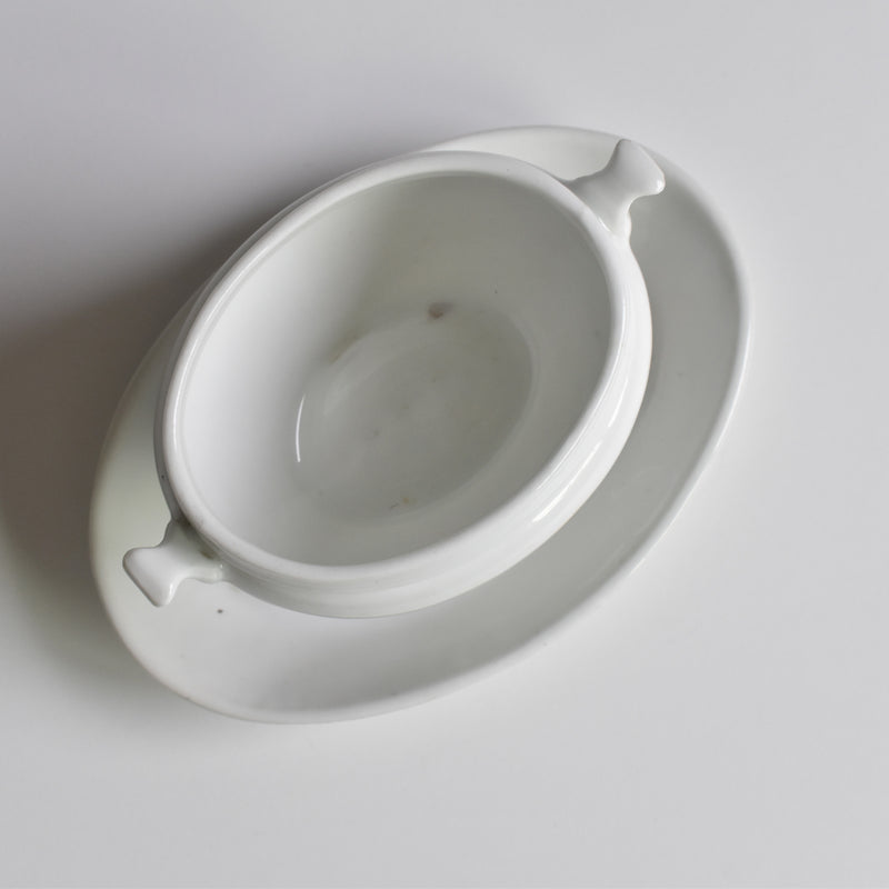 Antique mustard pot