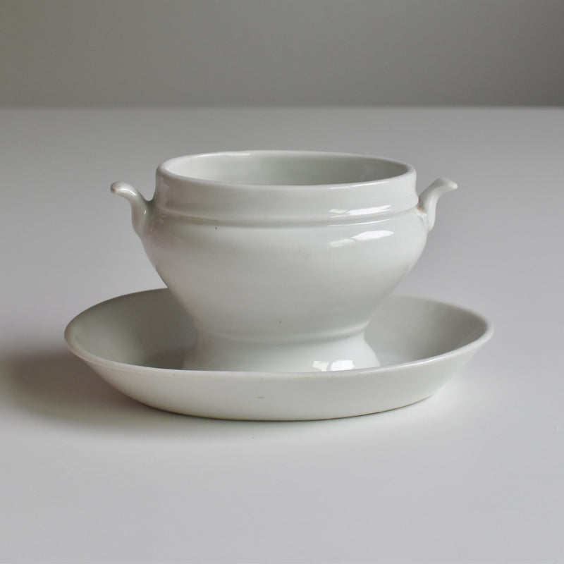 Antique mustard pot