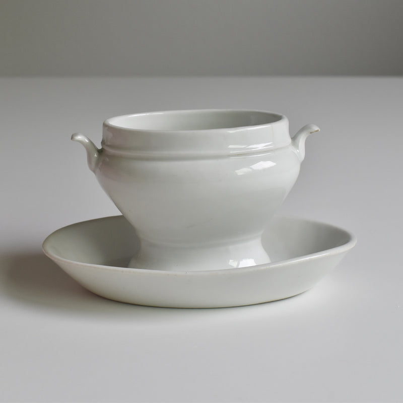 Antique mustard pot