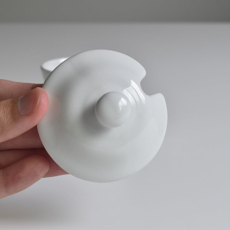 Vintage Mustard Pot, Sarreguemines