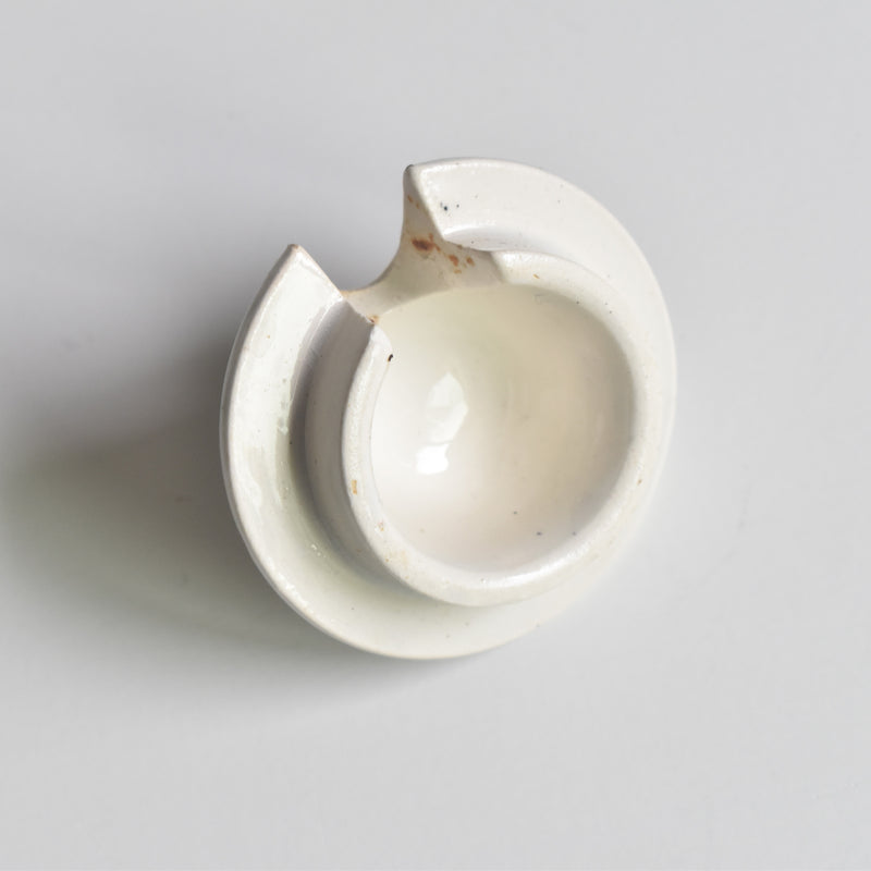 Vintage Digoin & Sarreguemines Mustard Pot Grey-Poupon