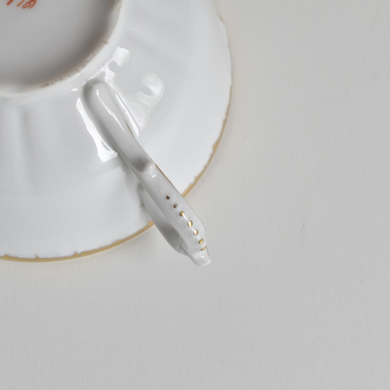 Antique Cup & Saucer Moritz Zdekauer Austria A