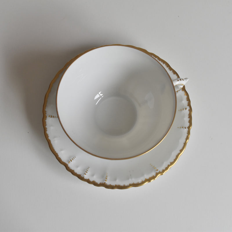 Antique Cup & Saucer Moritz Zdekauer Austria B