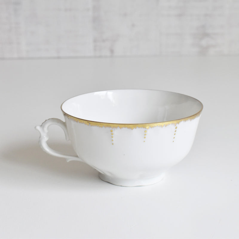 Antique Cup & Saucer Moritz Zdekauer Austria C