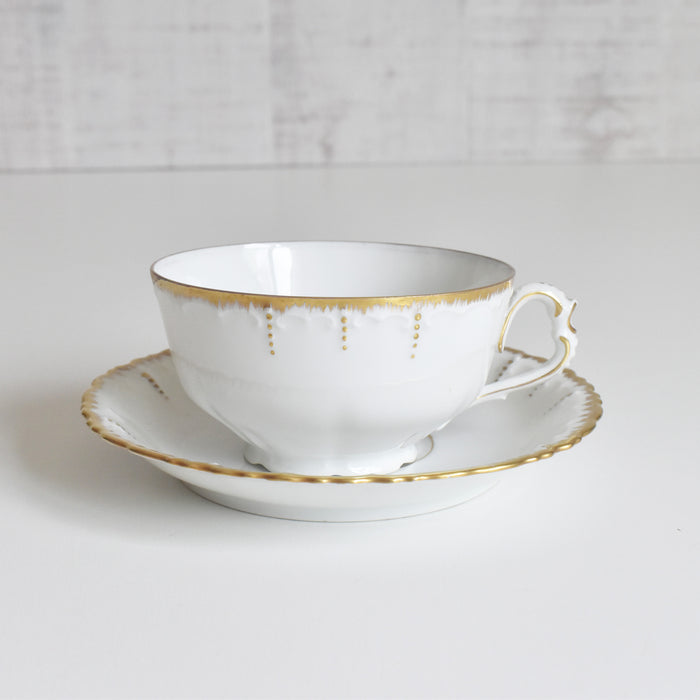 アンティークカップ＆ソーサー Moritz Zdekauer オーストリア D