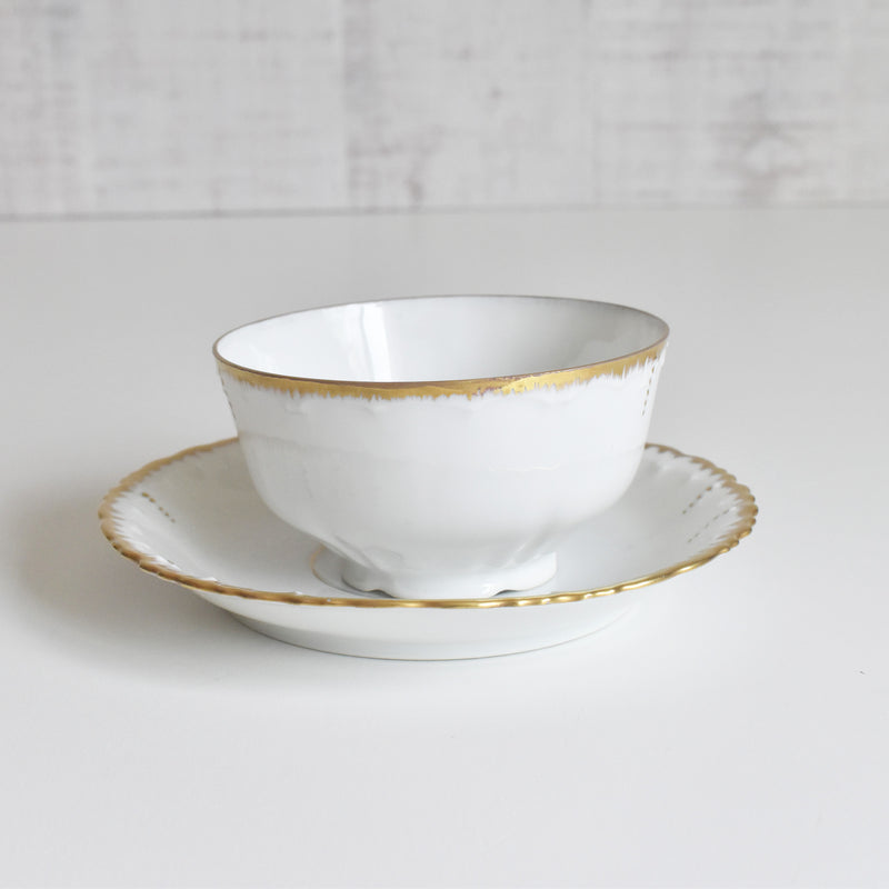 Antique Cup & Saucer Moritz Zdekauer Austria D