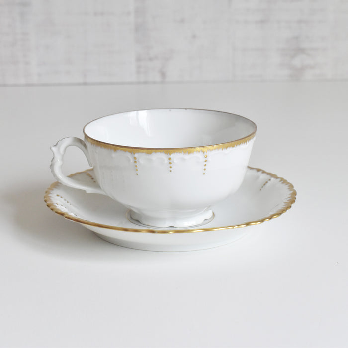 アンティークカップ＆ソーサー Moritz Zdekauer オーストリア D