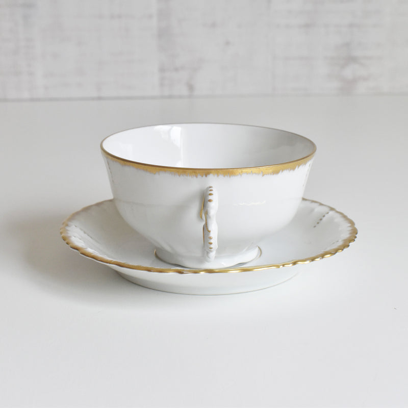 Antique Cup & Saucer Moritz Zdekauer Austria E