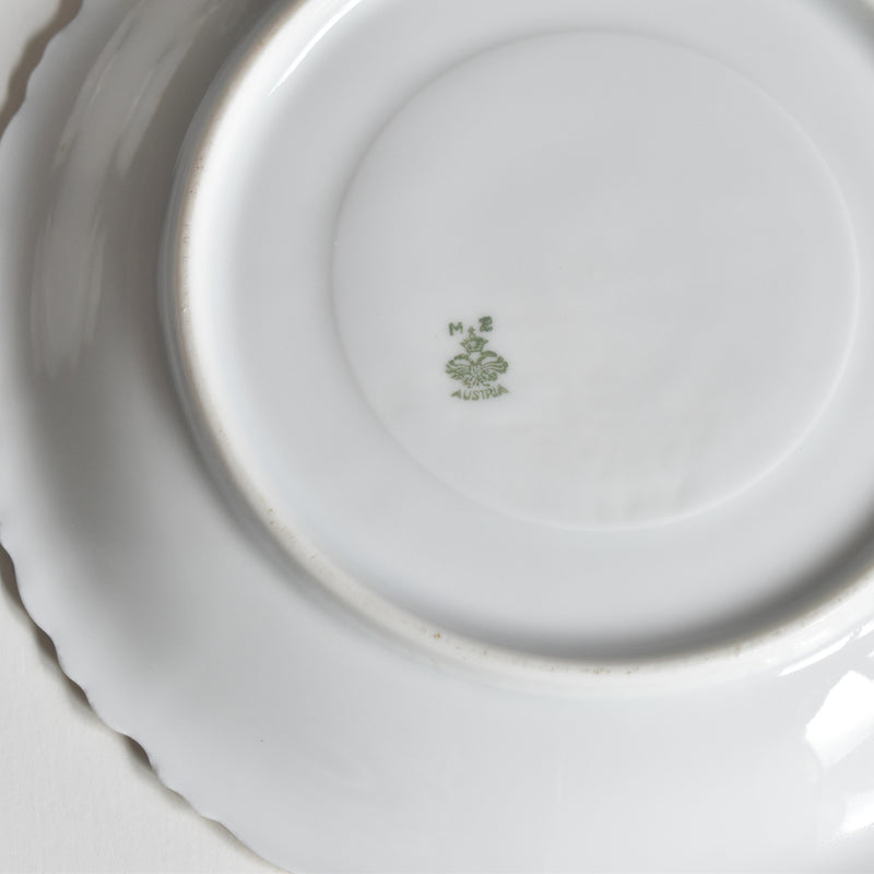 Antique Cup & Saucer Moritz Zdekauer Austria F