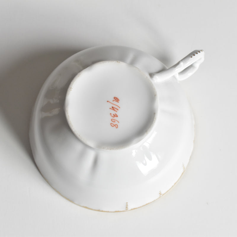 Antique Cup & Saucer Moritz Zdekauer Austria F