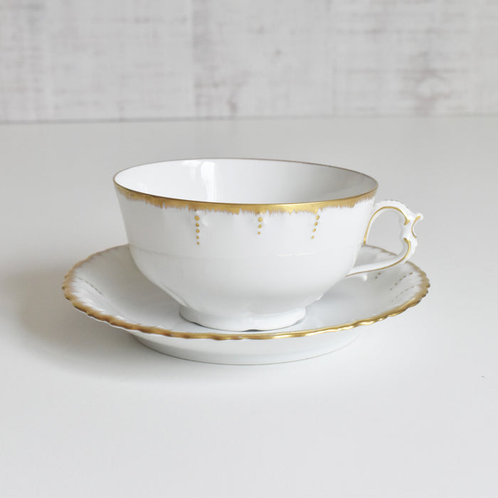 アンティークカップ＆ソーサー Moritz Zdekauer オーストリア F