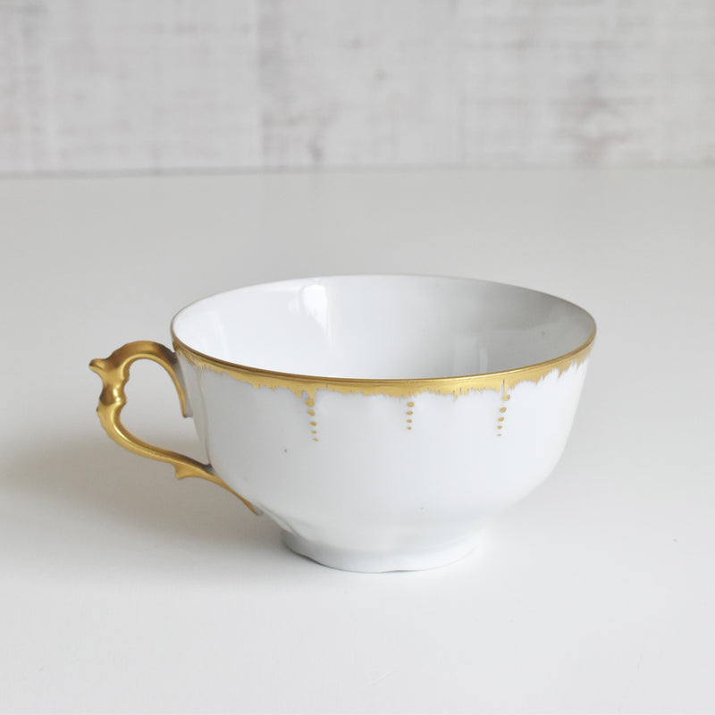 Antique Cup & Saucer Moritz Zdekauer Austria G