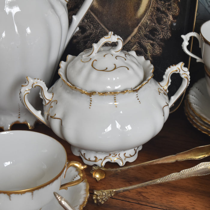 アンティークシュガーポット Moritz Zdekauer オーストリア