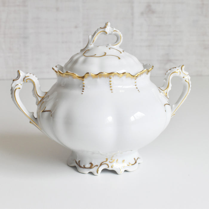 アンティークシュガーポット Moritz Zdekauer オーストリア