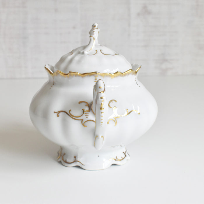 アンティークシュガーポット Moritz Zdekauer オーストリア