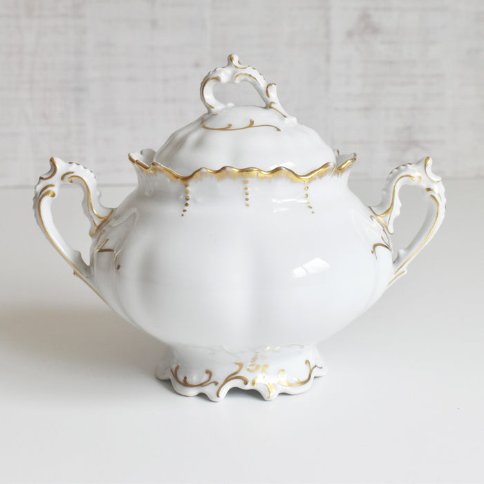 アンティークシュガーポット Moritz Zdekauer オーストリア