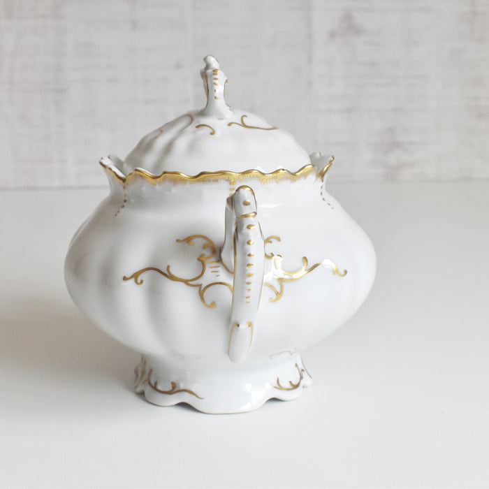 アンティークシュガーポット Moritz Zdekauer オーストリア