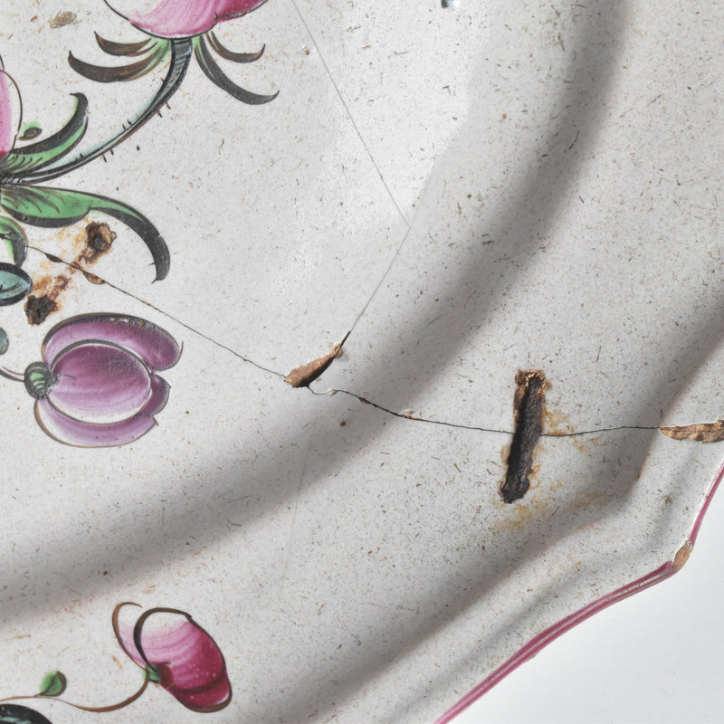 アンティークオーヴァル大皿