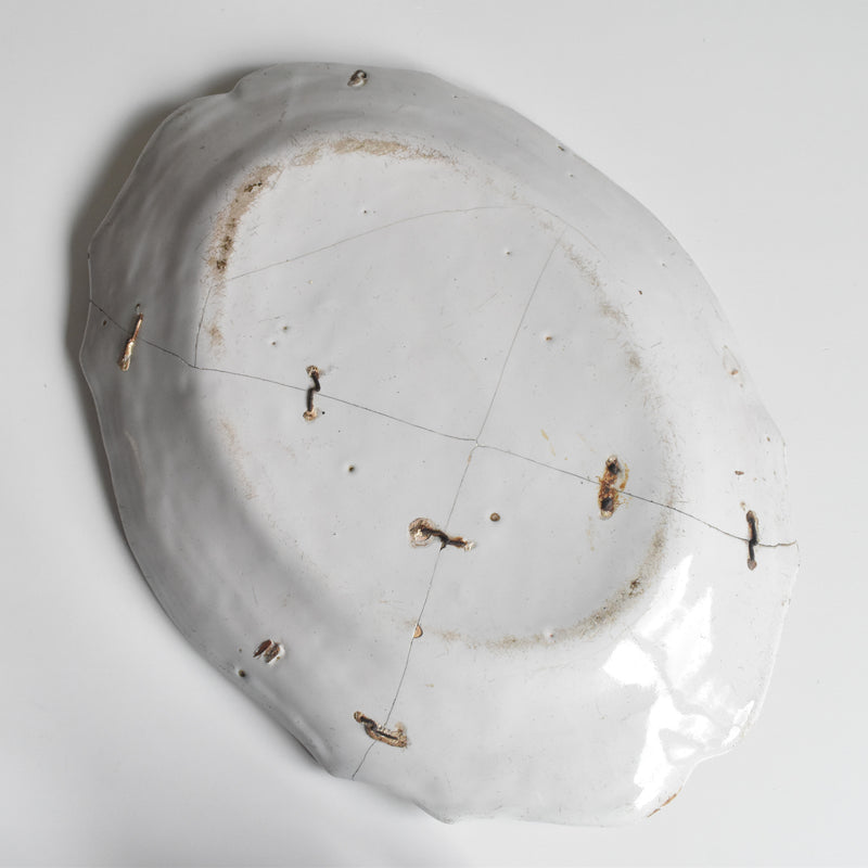 アンティークオーヴァル大皿