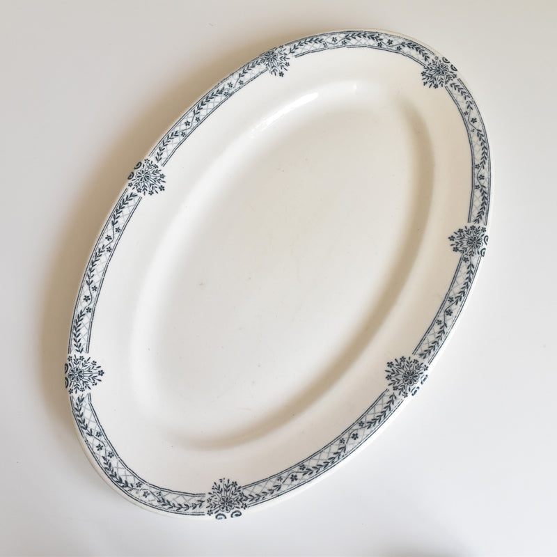 アンティークオーヴァル大皿 サラン Ennege（エンネージュ）