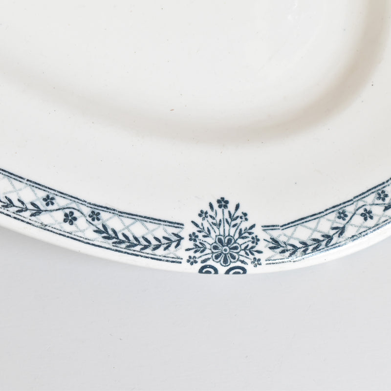 アンティークオーヴァル大皿 サラン Ennege（エンネージュ）