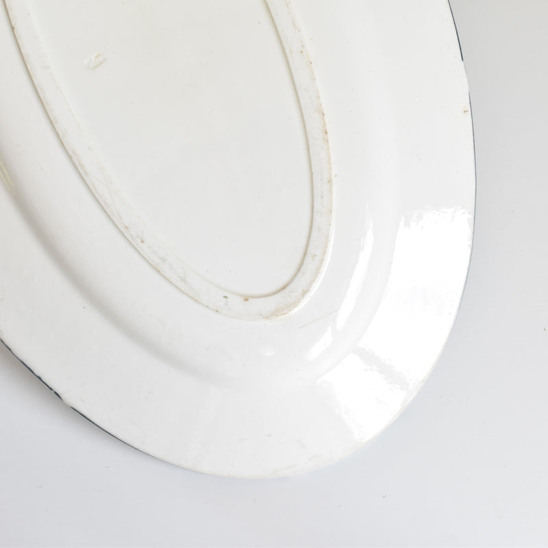 アンティークオーヴァル大皿 サラン Ennege（エンネージュ）