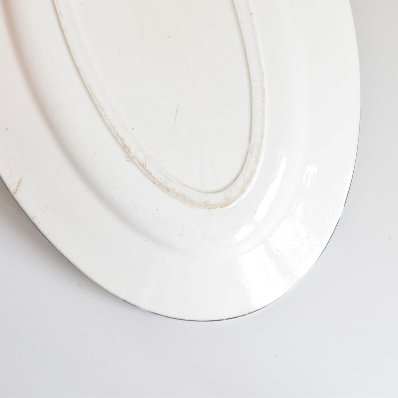 アンティークオーヴァル大皿 サラン Ennege（エンネージュ）