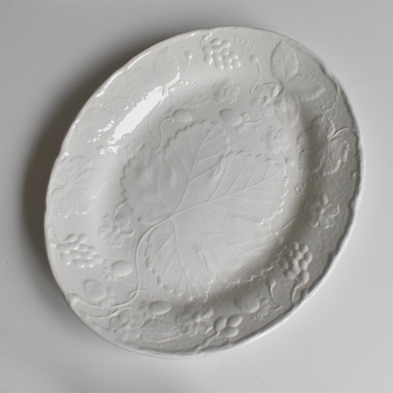 ヴィンテージオーヴァル大皿 DAVENPORT Burleigh Staffordshire England